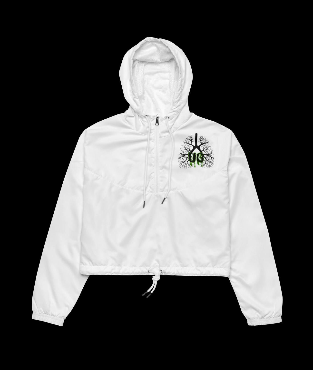 UGLYGLOW Cropped Women's Windbreaker