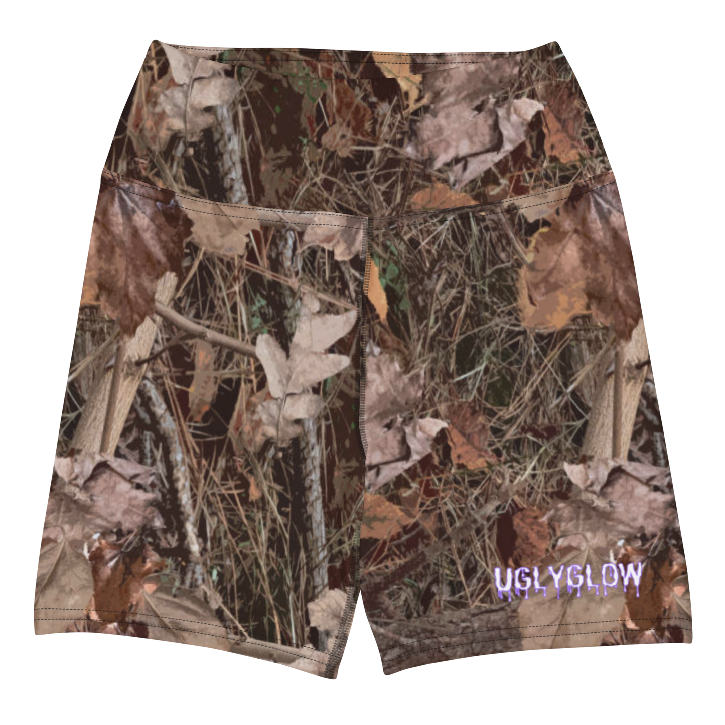ALL OVER CAMO BIKER SHORTS